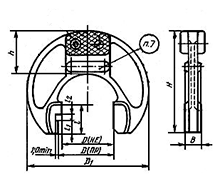 Калибры-скобы штампованные для диаметров свыше 10 до 180 мм ГОСТ 18367-93