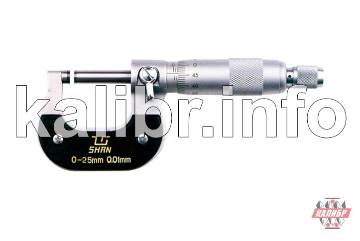 Микрометры гладкие торговой марки SHAN с Госповеркой
